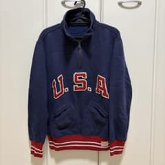 Polo Ralph Lauren U.S.A. ハーフジップ スウェット XSのサムネイル