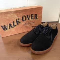 WALK OVER (ウォークオーバー) ダービー　ネイビースエード  サイズ9のサムネイル
