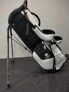 G/FORE スカル スタンドキャディバッグ ホワイト＆ブラック - メルカリ
