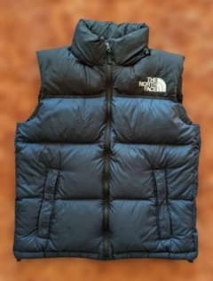 美品 THE NORTH FACE DN91633 ネイビー ダウンベスト М