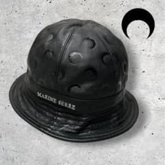 【最終値下げ】MARINE SERREリールムーンバケットハット イタリア製 最終値下げ MARINE SERRE リールムーン バケットハット イタリア製