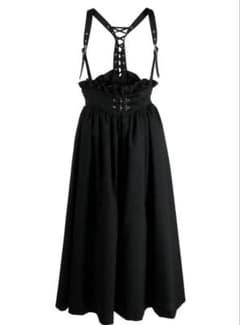 noir kei ninomiya ノワール ケイ ニノミヤ 吊りスカート - メルカリ