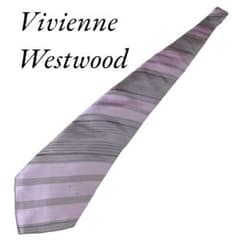 Vivienne Westwood　ストライプネクタイ　ピンク　カラーオーブのサムネイル