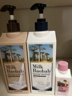 MILKBAOBAB シャンプートリートメントセット　ホワイトムスクのサムネイル