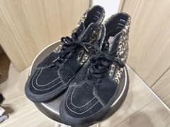 Vans Sk8-Hi ブラック/ヒョウ柄のサムネイル
