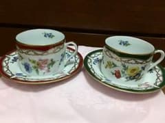 横浜 増田窯 カップ&ソーサー 2客セットのサムネイル