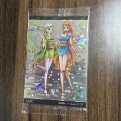 【美品】ワンピース　ウエハースカード　ナミ　キャロット　新品未開封のサムネイル