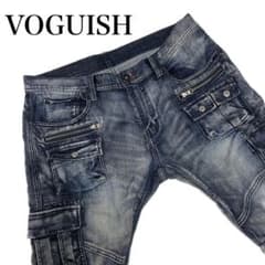 VOGUISH ヴォーギッシュ ストレッチ12Pデニムカーゴ  XLサイズのサムネイル