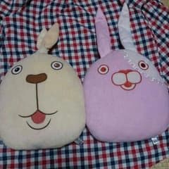 かわいい ウサビッチのクッションですのサムネイル