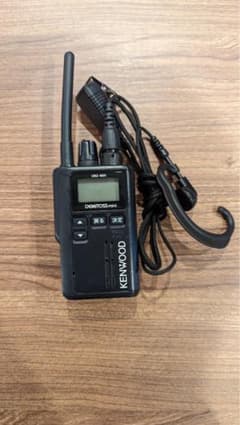 セザヌン様専用　KENWOOD UBZ-M31 トランシーバー　ブラックのサムネイル