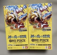 ワンピースカードゲーム 神の島の冒険 テープカット2BOX - メルカリ