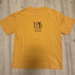 POLAR SKATE CO. Tシャツ イエロー Mサイズのサムネイル