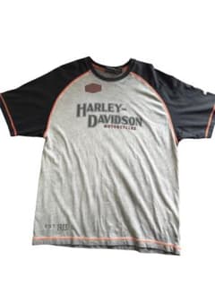 ハーレーダビッドソン 純正 ラグランTシャツ イーグル XLのサムネイル