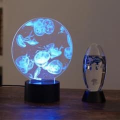 くらげ アクリルLEDライト jellyfish 間接照明 照明のサムネイル