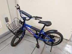 16インチ子供用自転車　補助輪つきのサムネイル