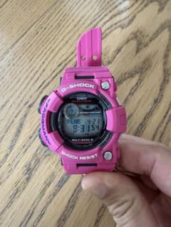 G-SHOCK FROGMAN ピンク系 カスタム品 純正ベゼル/ベルト使用 - メルカリ