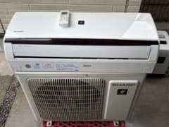 埼玉県内標準取付費込、シャープ、2018年製、6畳用、配送込 - メルカリ
