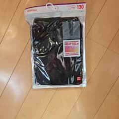 HEATTECH キッズレギンス 130 ブラックのサムネイル
