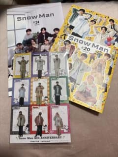 Snow Man 会報 #20 #24 5周年記念ステッカーセットのサムネイル