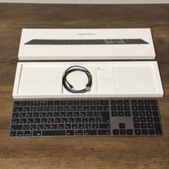 Magic Keyboard （テンキー付き）スペースグレー 日本語（JIS)のサムネイル