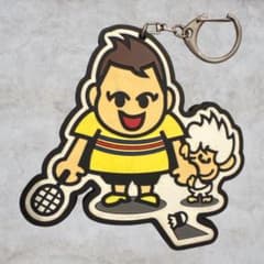 バドミントン たごけん TAGOKEN キャラクター ラバー キーホルダーのサムネイル