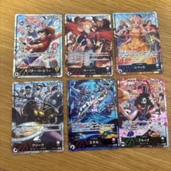 ワンピースカード 神の島の冒険 ゴッドパック リーダーパラレル 6枚