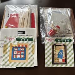 ドールハウスキット・カントリーライフ・絵本館壁掛けシリーズ２点セットのサムネイル