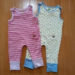 つなぎロンパース2枚セット サイズ80のサムネイル