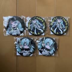 初音ミク セガラッキーくじ オンライン 缶バッジ 5点セット - メルカリ