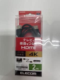 ELECOM 4K HDMIケーブル 2mのサムネイル