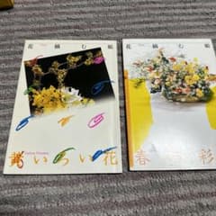 花摘む娘　2冊（黄いろい花　春の彩り）草月出版のサムネイル