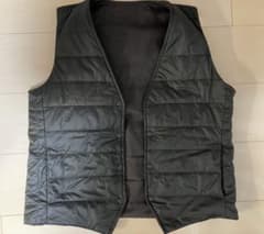 【USED】AOKI 【L＆Wデザイン】リバーシブル ダウン混ジレのサムネイル