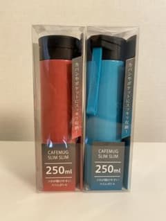 【新品未使用】パール金属　カフェマグ スリムスリム250ml　水筒のサムネイル