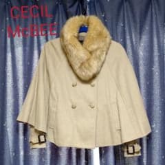 CECIL McBEE ファー付き コートのサムネイル