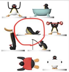 핑구전 한정 데스크탑 피겨 스마트 폰 스탠드
