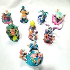 ドラゴンボール 覚醒・怒れる超戦士 フリーザ編 彩色8種セット 中古品