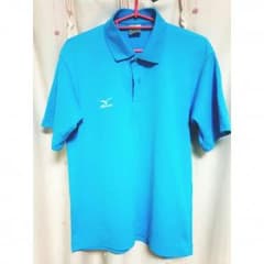 MIZUNOポロシャツ水色のサムネイル