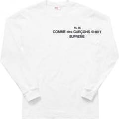 supreme×comme des garcons ロンTのサムネイル