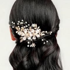 【値下げ】ウェディング　ブライダル　ヘアアクセ　ヘッドアクセのサムネイル