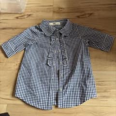 子供用ギンガムチェックシャツのサムネイル