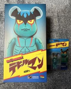 デビルマン　ベアブリック　400% 100% 誕生40+1周年特別企画 デビルマン ベアブリック 400% 100% 誕生40+1周年特別企画 - メルカリ