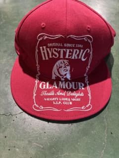 HYSTERIC GLAMOUR ベースボールキャップ レッドのサムネイル