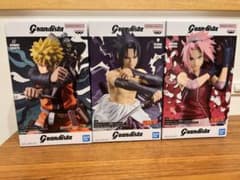 Grandista ナルト サスケ サクラ フィギュアセット 3体セットのサムネイル