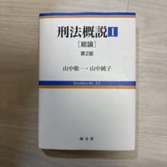 刑法概説 1 [総論] 第2版のサムネイル