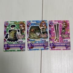 アイカツ！カード ヒメミリタリーセットのサムネイル