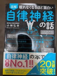 図解 眠れなくなるほど面白い 自律神経の話 小林弘幸のサムネイル