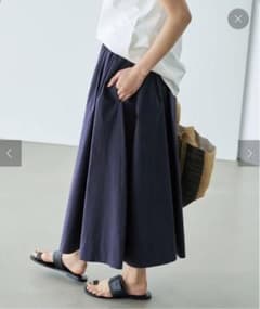タイプライターギャザータックスカート　IENAのサムネイル