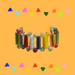 ハンドメイド ビーズリングのサムネイル
