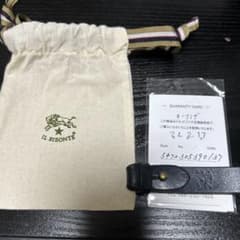 IL BISONTE イルビゾンテ キーリング ブラックのサムネイル