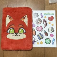 Disney Zootopia ノート シール ディズニー ズートピア ニックのサムネイル